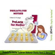 Prolacta For Mother Suplemen Minyak Ikan Ibu Hamil Menyusui
