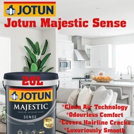 JOTUN 20L WHITE 0001 MAJESTIC SENSE  INTERIOR SHEEN WALL PAINT / CAT DINDING DALAM RUMAH KILAT PUTIH