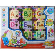 Mickey Mouse Educational Kids Toys Fun ABC Building Blocks