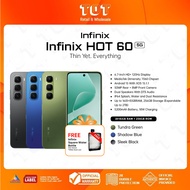INFINIX HOT 60 5G (8GB up to 16GB+256GB) 6.7" HD+ Display l Mediatek Dimensity 7060 l 18W Fast Charg