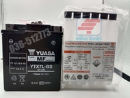 [รถจักรยานยนต์[ของแท้] แบตเตอรี่ (ยัวซ่า) 12V-6Ahแบตเตอรี่แห้ง YUASA YTX7L-BS (12V6A) สำหรับสำหรับรถรุ่น New Vespa LX S LT Primavera Sprint Gts ทุกรุ่น   584662-O/S