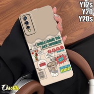 Case Vivo Y12S / Y20 / Y20S - Eksotik - Casing Vivo Y12S / Y20 / Y20S - Motif Lucu Aesthetic - Kesin