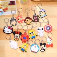 Cute Keychain Freegift Keychain Cartoon Lanyard Keychain Murah Cheap Party Gift Door Gift Keyfob Key