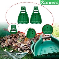 [Kloware] 2 Pieces Leaf Scoops Picker Twigs Leaves Removal Debris Trash Pick up Cleaning
