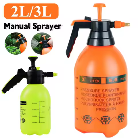 2L/3L Hand Pressure Water Sprayer Portable Garden Sprayer Disinfection Spray Bottle Plants Sprinkler