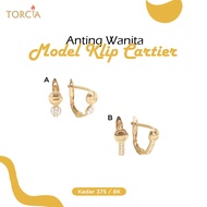 Torcia 375 Pure Gold Women's Earrings