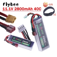 2800mAh 3S 11.1V 40C FPV Drone Lipo Battery for Fixed-wing Aircraft Toys Car Models Quadcopter Recha