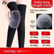 ACETERY Full Leg Compression Warm Cashmere Sleeve Long Compression Leg Sleeve Knee Sleeve to Protect