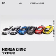 DCT 1/64 HONDA CIVIC TYPE R 2007 FD2  Official License Product Diecast Car Spoon Edition