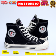 Sepatu Converse70S Allstar Hitam Tinggi Sepatu Sneakers Converse1995 Pria Sepatu Murah Pria Sepatu K