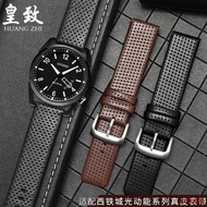 Suitable For Western Iron City Bracelet AW0015-08E AW0010-01A/E Genuine Leather Waterproof Watch Str