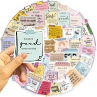 TT250 50 pc different designs waterproof Bible verse stickers
