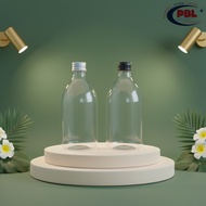 300ml HS Screw Bottle natural - 24 Neck Aluminum Screw Cap 300ml Pet Plastic Bottle/ 300ml Screw Bot