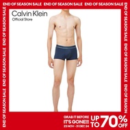 CALVIN KLEIN กางเกงในชาย Tonal Logo Micro ทรง Low Rise Trunk รุ่น NB4055 PPK - สีกรม