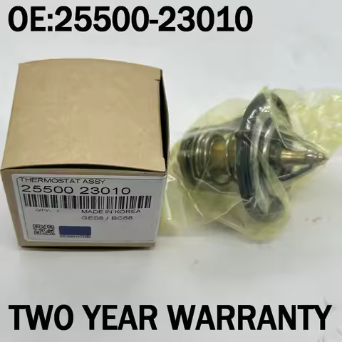 New 2550023010 25500-23010 Engine Coolant Thermostat For Hyundai Santa Fe Sonata/ Kia Sportage Optim