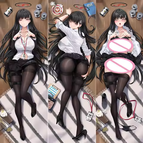 2025 Anime Double-Sided Cushion Cover Original Tsukatsuki Rio Blue Archive Cosplay Game Dakimakura H