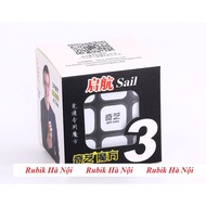 Rubik 3x3. Qiyi Sail 5.7cm / 6cm / 6.8cm / Transaprent / Reflective