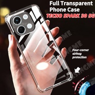 TECNO SPARK 30 5G 2024  Airbag Clear Phone Case Shockproof Lens Protector Casing For TECNO Spark30 3