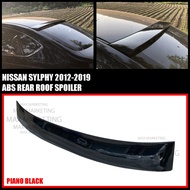 NISSAN SYLPHY 2012-2019 ABS REAR ROOF SPOILER ABS SKIRT LIP BODYKIT