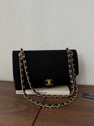 中古包 CHANEL 香奈兒 Vintage Classic Double Flap 25 布面款