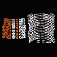 For KTM RC200 390 Duke 200 250 390 690 Reflective 17 Wheel Modification Sticker Locomotive Sticker W