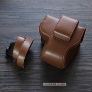 Suitable for Canon R50 R100 Mirrorless Camera Bag r50 Leather Case r100 Protective Case Shoulder Cam