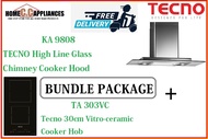 TECNO HOOD AND HOB FOR BUNDLE PACKAGE ( KA 9808 &amp; TA 303VC ) / FREE EXPRESS DELIVERY