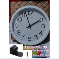 (assalamualaikum) OGANA Jam Dinding Polos Diameter 32Cm Ogana 8989