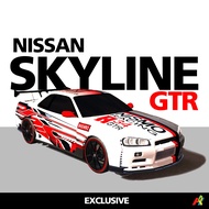 Nissan Skyline GTR R34 NISMO (Car Parking Multiplayer) - [NO MOD/GLITCH] Rare Design 1UNIT