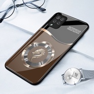 Case For Samsung A12 4G A12 5G M12 F12 Dragon Phone Shockproof Glass Shell Phone Case