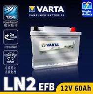 永和電池 VARTA華達 LN2 EFB 銀合金電池 汽車電瓶 啟停電池 同56224 DIN66 Vitara