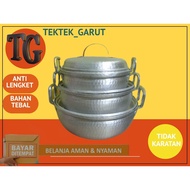 Vegetable pan set of 3, typical of garut, sizes 20, 23, 26 cm