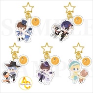 Game Love and Producer EVOL X LOVE Kilo Victor Gavin Lucien Shaw Keychain Backpack Bag Decoration Ac
