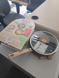 100% new Tefal 22cm (2.2 L)  pan with lid  $160