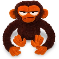Grumpy Monkey Soft Stuffed Plush Toy (Monkey Doll 30.4cm) (Bag)/Suzanne Lang < Yottoy > [Sanmin Onli