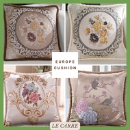 LECARRE (1pc SOFA CUSHION Cover 48 x 48 cm) European Pillow Cover Premium Luxury Sofa Cushion Cover 