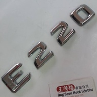 Original Mercedes Emblem Badge E220 W124 124 817 5515 Taiwan Local brand trunk boot lid designation