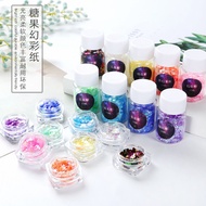 Glass Paper Flakes Holographic Cellophane Glitter Flakes Iridescent Film Hologram Film Resin Glitter