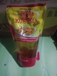 MINYAK GORENG 1 LITER  KUSUMA REFFIL-Minyak Goreng Kusuma kita kuning 1 liter 1L-FORTUNE-BIMOLI