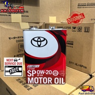 TOYOTA SP GF-6A SP 0W-20 ENIGINE OIL 4L 0W20 (08880-12205) GF6A IMPORT THAI จากประเทศไทย