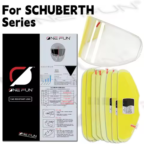 Anti Fog Visor for SCHUBERTH C5/E2/S3 M1 PRO Half Helmet SR2 Full Helmet Visor Helmet Pin Anti Fog L