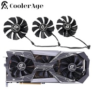 *4Pin New Original 83MM 85MM GPU Fan For Colorful iGame GeForce GTX 2060 2060S 2070 2070S 2080 2080S