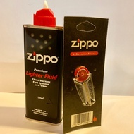 Zippo lighter fluid + Flints