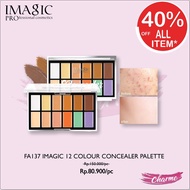(READY & ORI) IMAGIC 12 Color Concealer Palette FA137