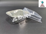 MYCHEF 4330-P Aluminium Foil Tray with Clear Lid (10sets ±)/ Rectangular My Chef Foil Tray 4330