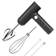 Hand Mixer Electric WirelessMixer Hand MixerUSB RechargeablePortable Hand Mixer for Bakingfor Sauces