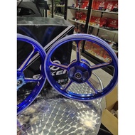 LC135 4SPEED rim enkei 505  1.60-17 candy blue