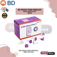 BD Micro-Fine Pen Needles 5mm 100 pcs