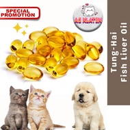 Fish Oil-Fish Oil Vitamin-Cat & Dog-Packing 20 Tablets