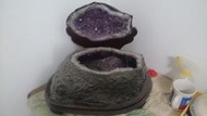 紫水晶洞（大概10公斤）當初新品15000